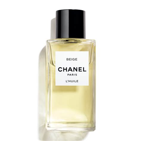 chanel beige les exclusifs|huile corps beige de chanel.